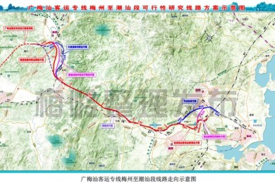 广东梅汕高铁图片,梅汕高铁规划路线